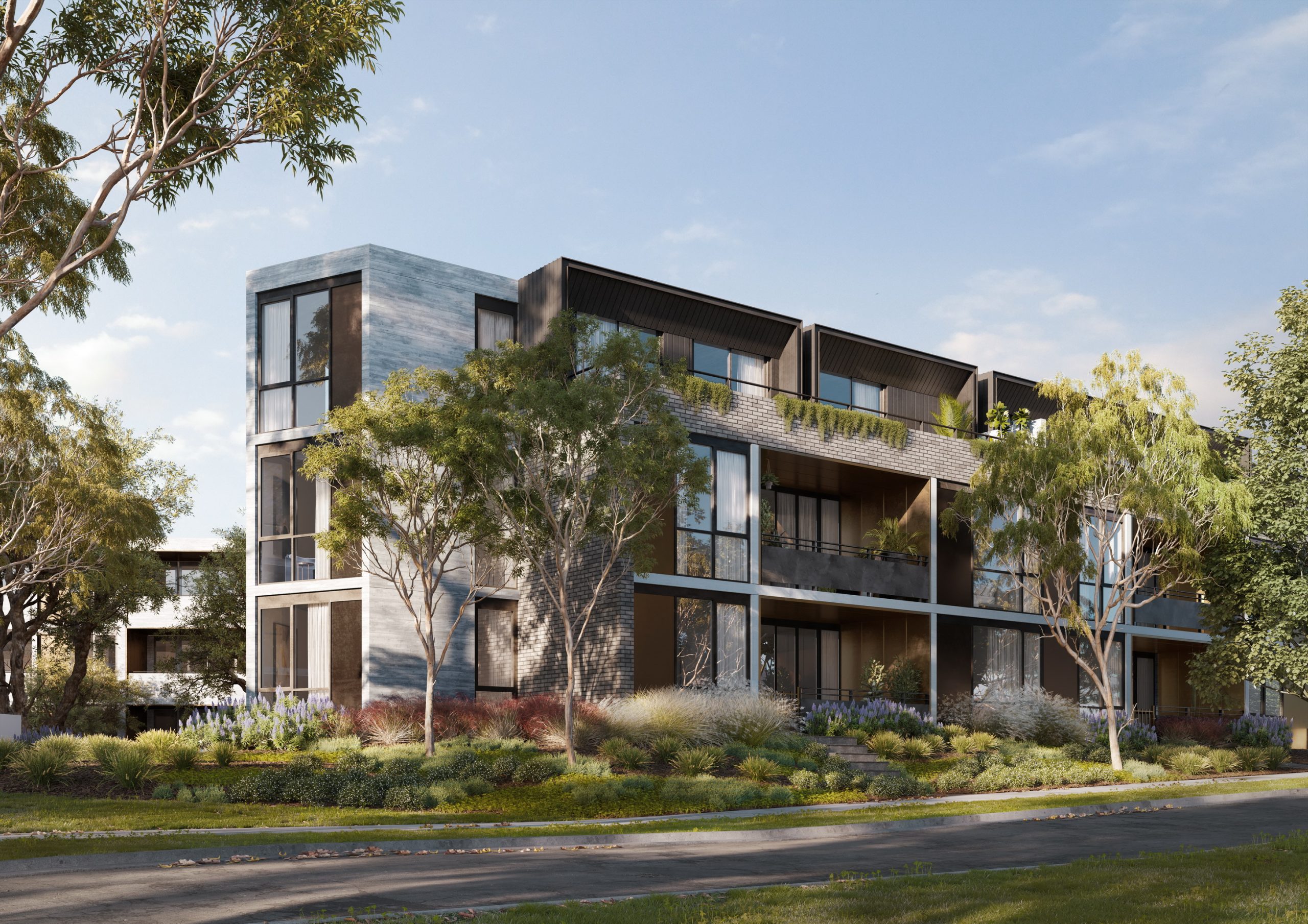 fkd-studio-render-architecture-image-the-grounds-exterior-ivanhoe-residential-parklands